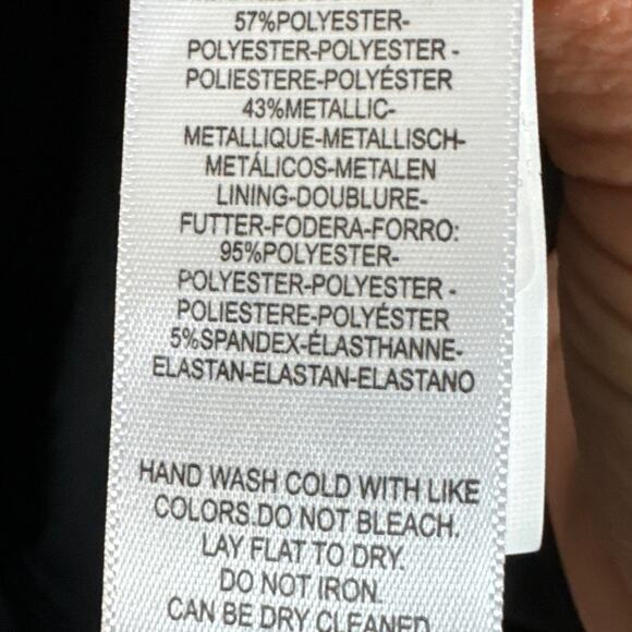 Dress The Population X Cosmopolitan Alex Dress Metallic Leopard Print Size M NWT - Picture 11 of 11